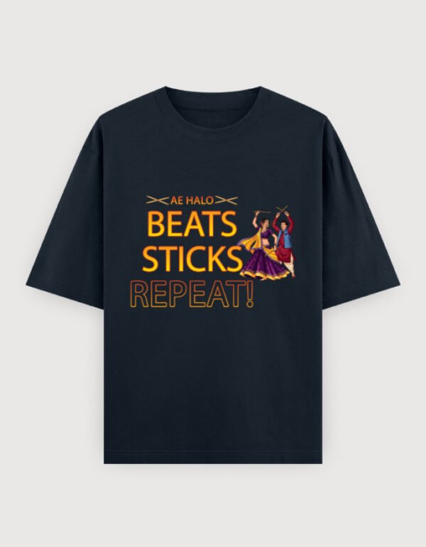 DANDIYA & GARBA  OVERSIZED UNISEX TEE