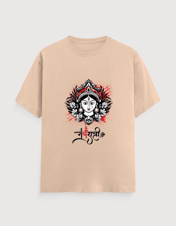 MAA DURGA NAVRATRI UNISEX TEE (LIGHTER VARIANTS) - Image 5